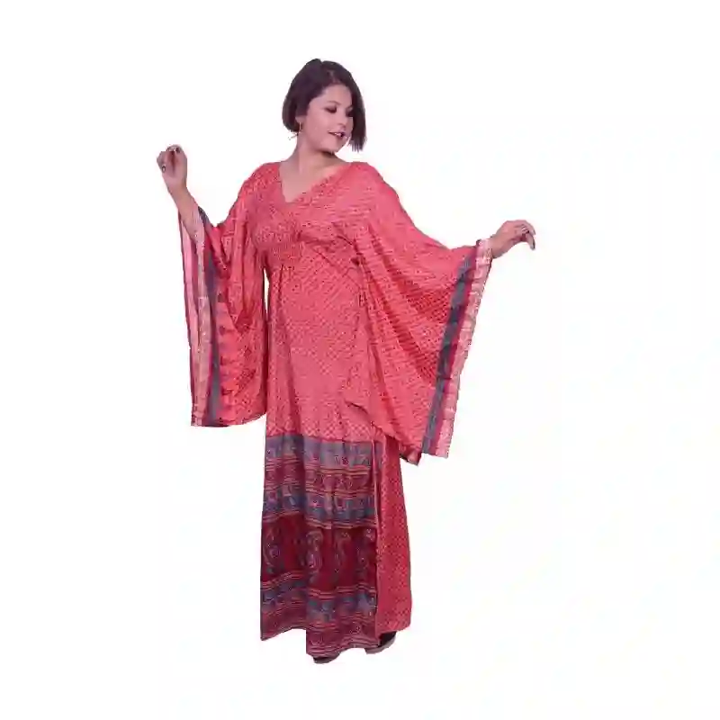 Poncho largo Bandera