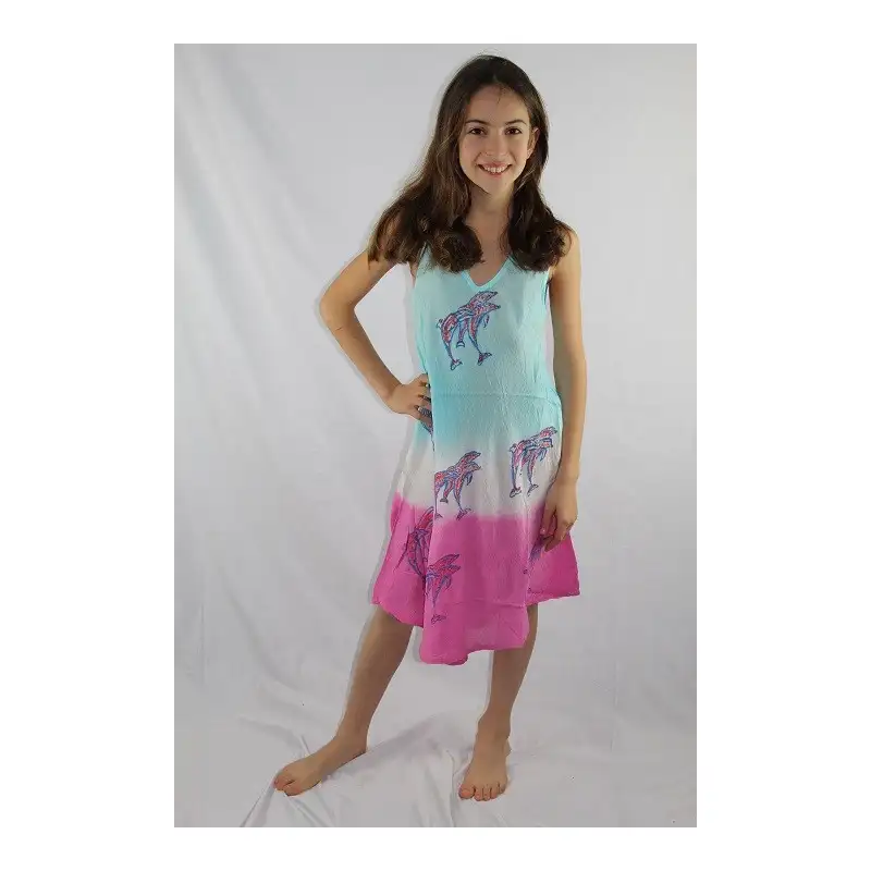 Vestido rayon niñas