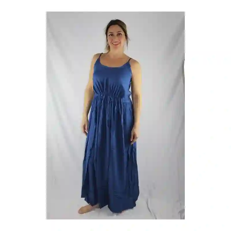 Vestido largo Mesalina