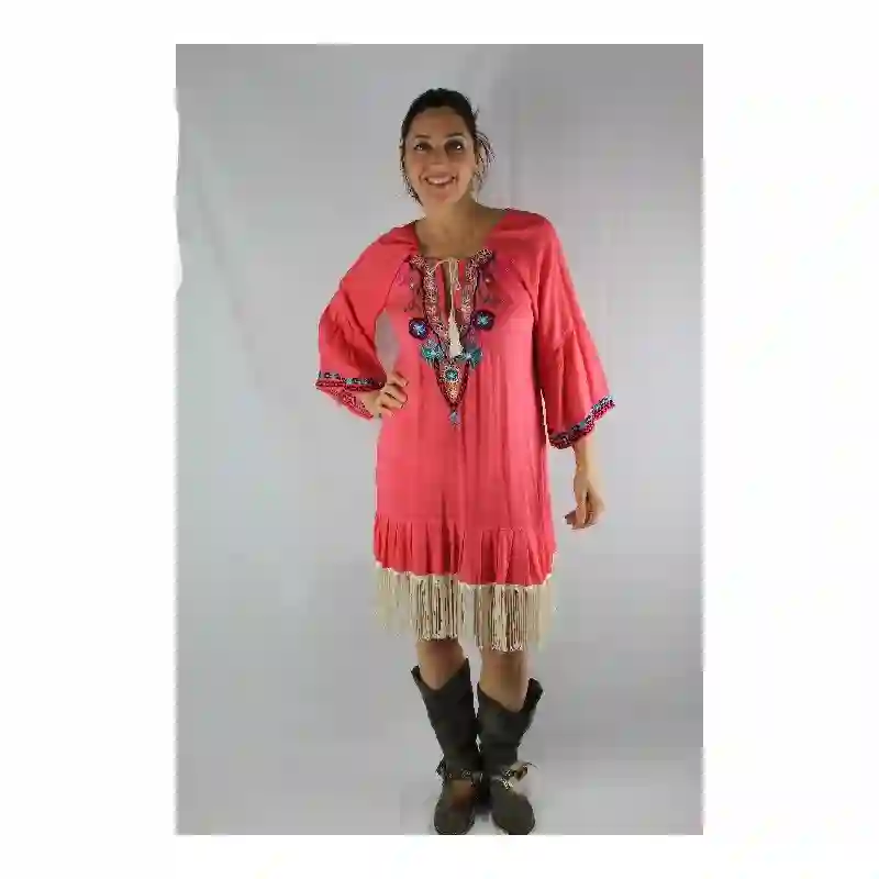 Vestido bordado Andriya