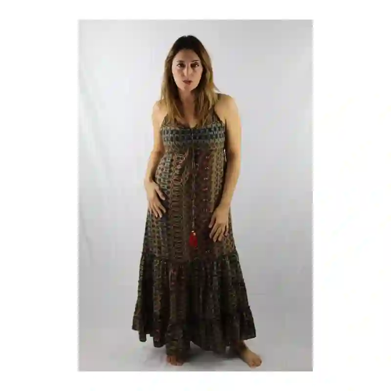 Vestido largo Deia
