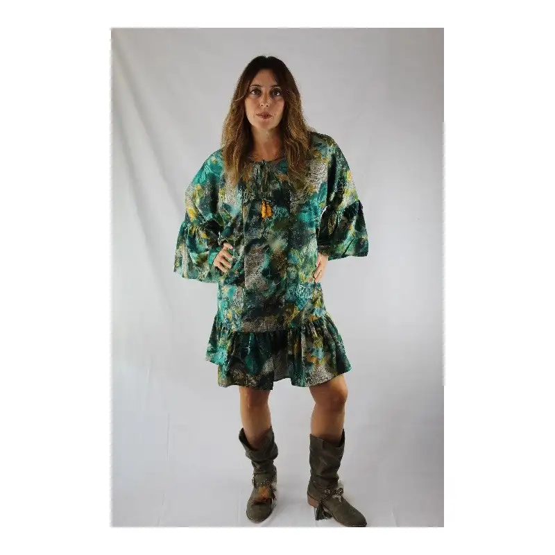 Poncho cordones
