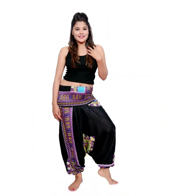 Pantalon afgano africano de rayon
