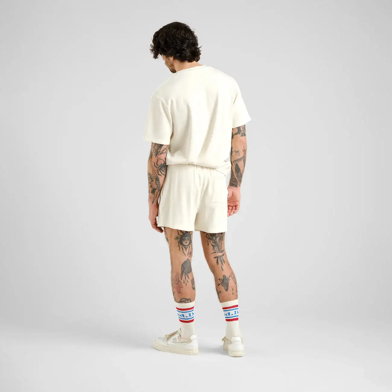White Waffle Short Pants - Image 4