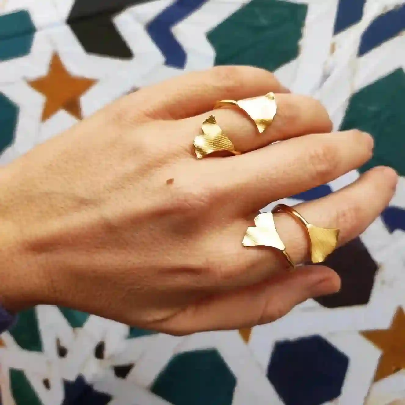Anillo Ginkgo (Árbol de lo deseos)