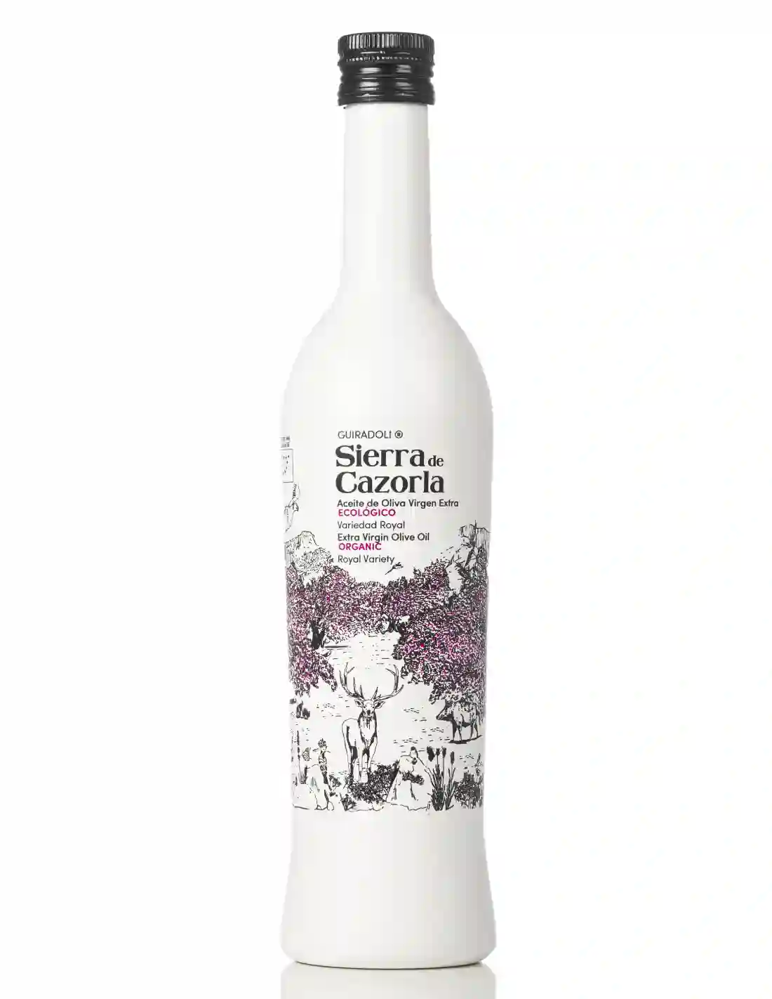 Sierra de Cazorla cosecha Tempana Royal Bio - Botella de Vidrio 500 ml.