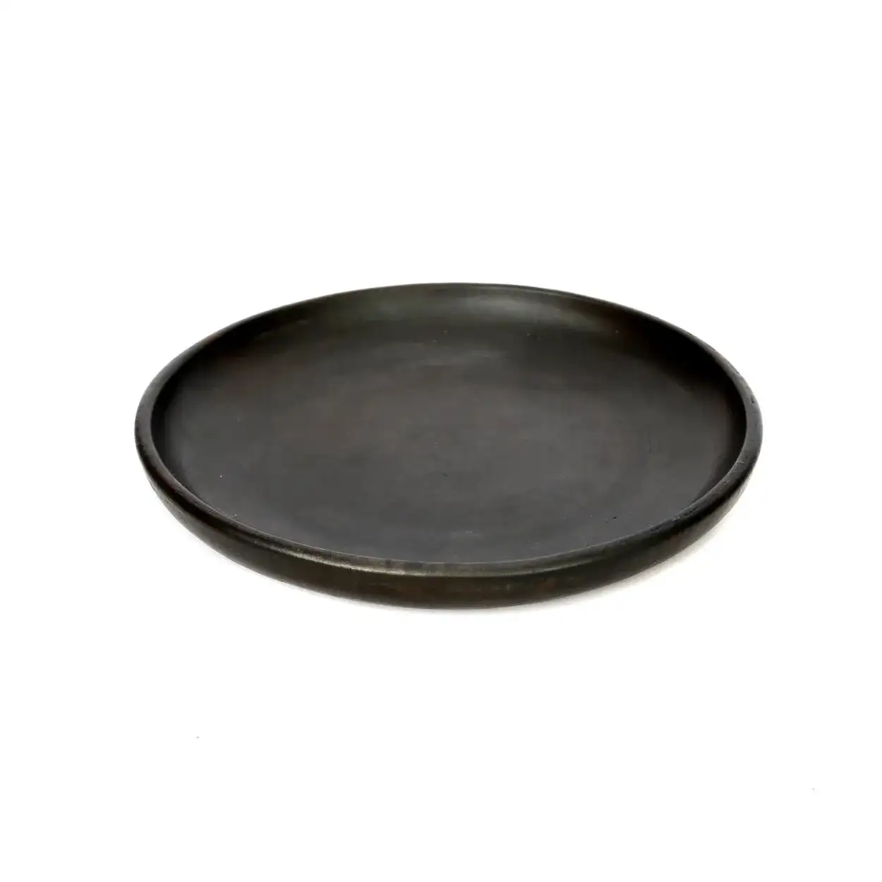 Plato pequeño cerámica negra - Imagen 2