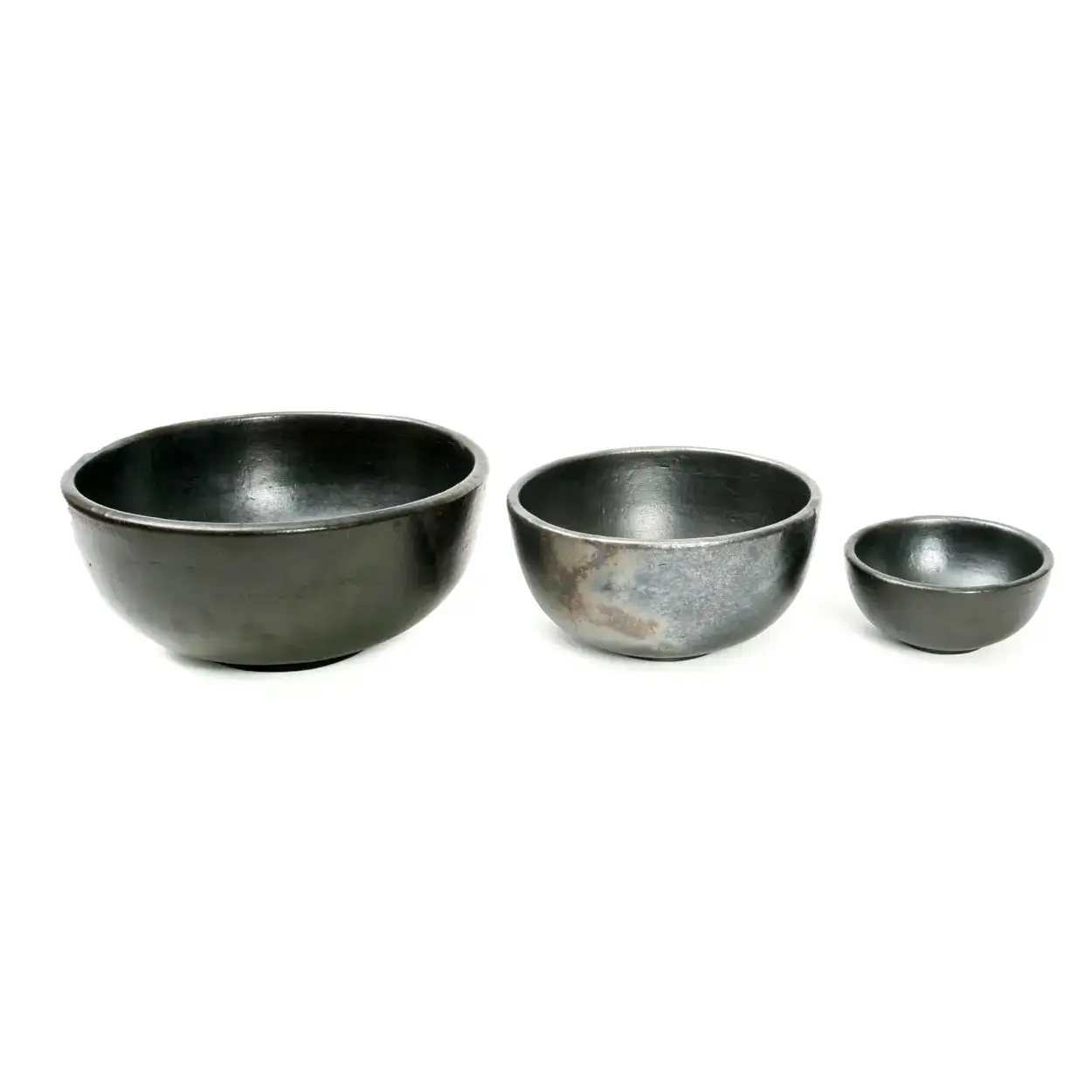 Bowl de cerámica negra mediano - Imagen 3