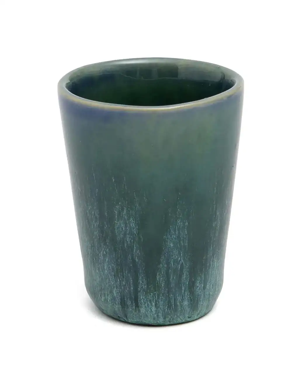 Vasitos de cerámica azul - Set de 4 - Imagen 2
