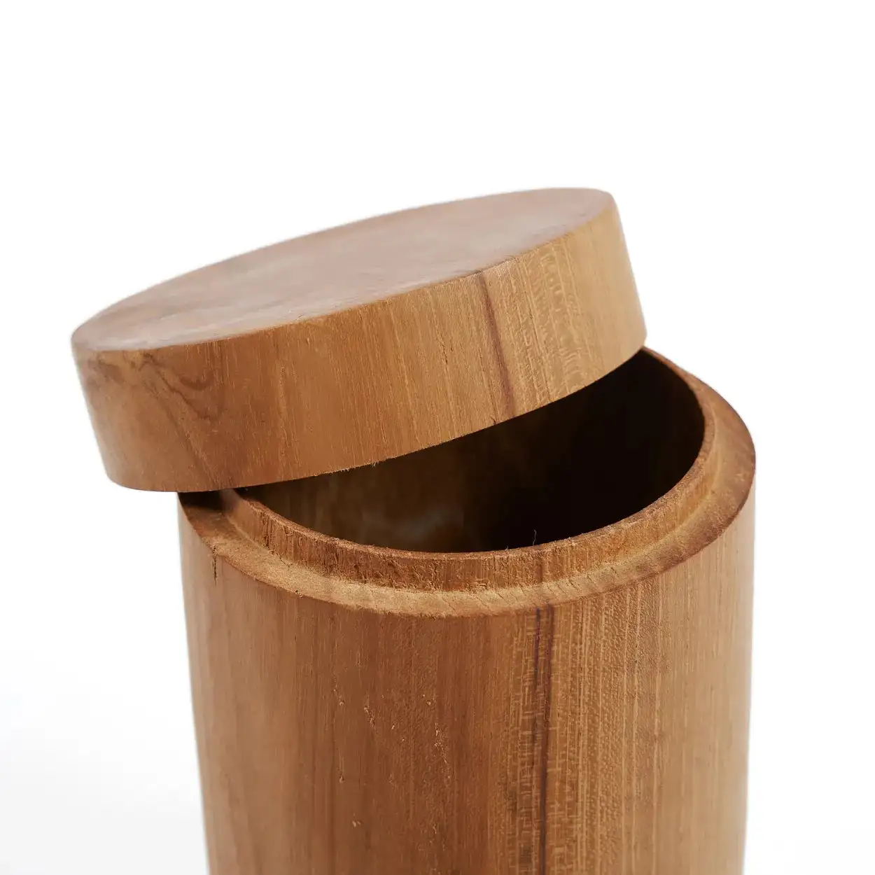 Medium wooden jars - Image 5