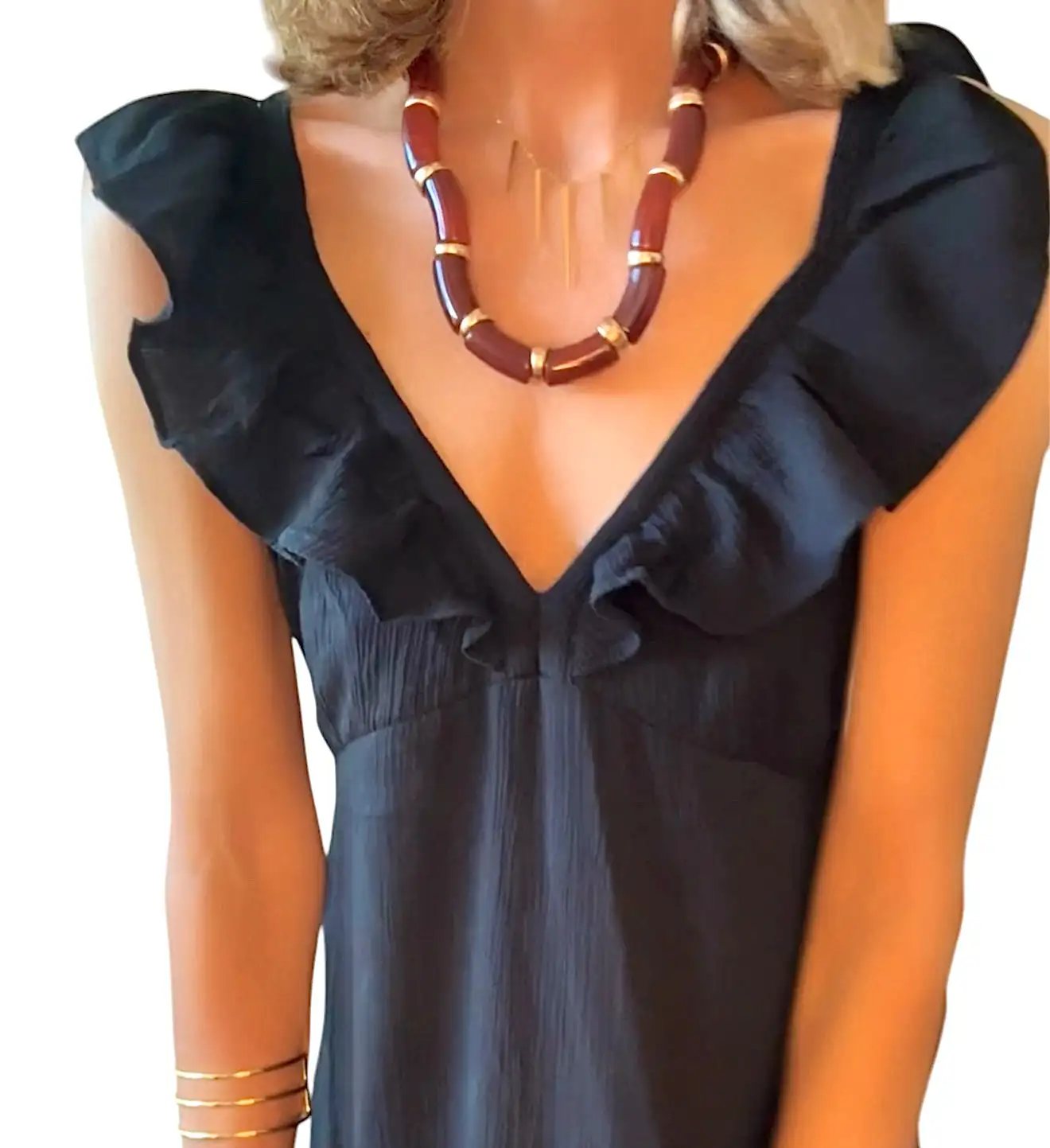Vestido Lucia negro - Imagen 3