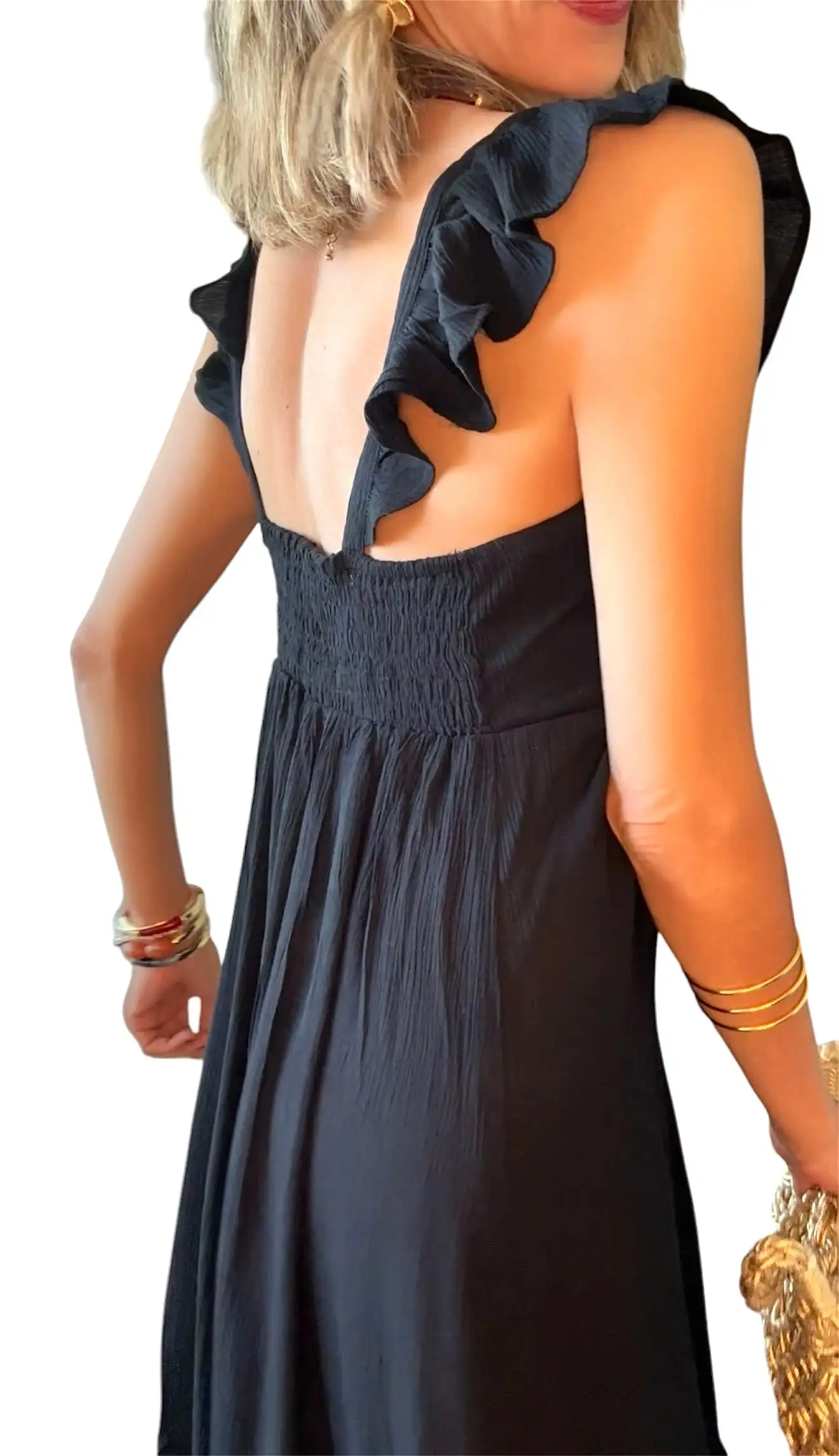 Vestido Lucia negro - Imagen 4
