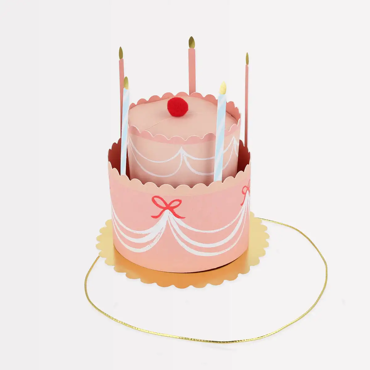 Gorritos con Forma de Tarta de Cumpleaños - Imagen 2