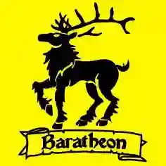 Chapa Cuadrada Baratheon