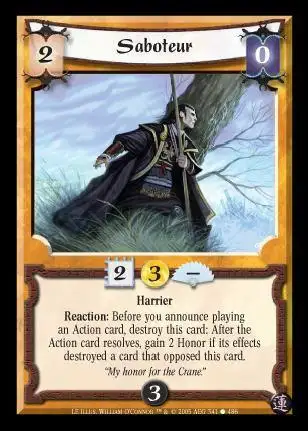 Saboteur FOIL
