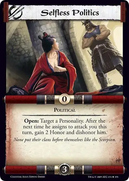 Selfless Politics (Español)