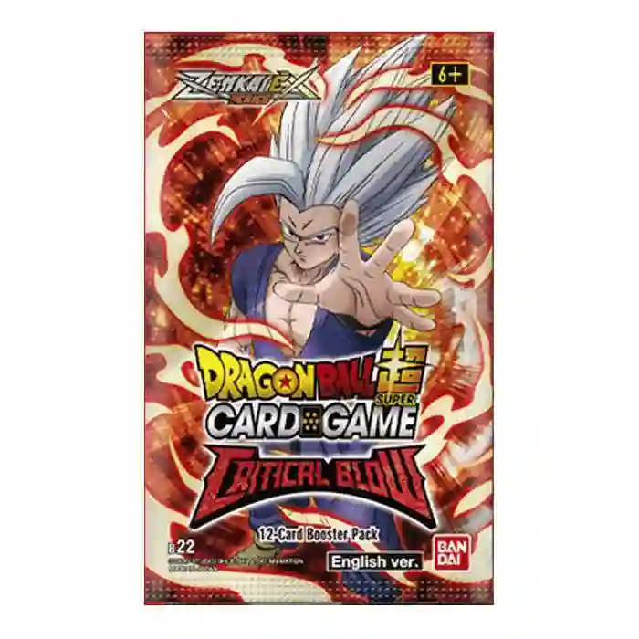 Zenkai Series 5 BT22 Critical Blow: Sobre (12 Cartas)