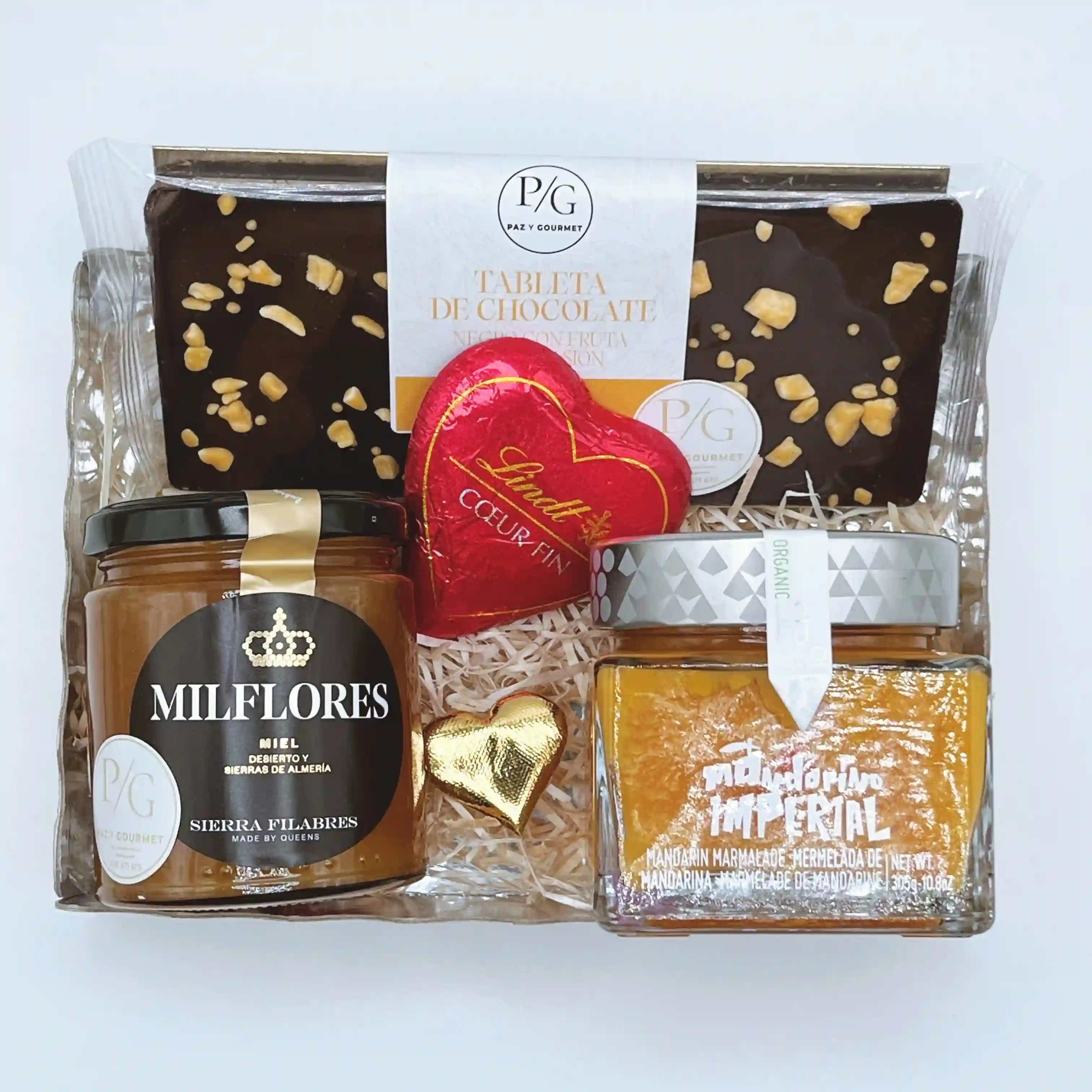 Cesta gourmet "Dulces delicias para mamá"