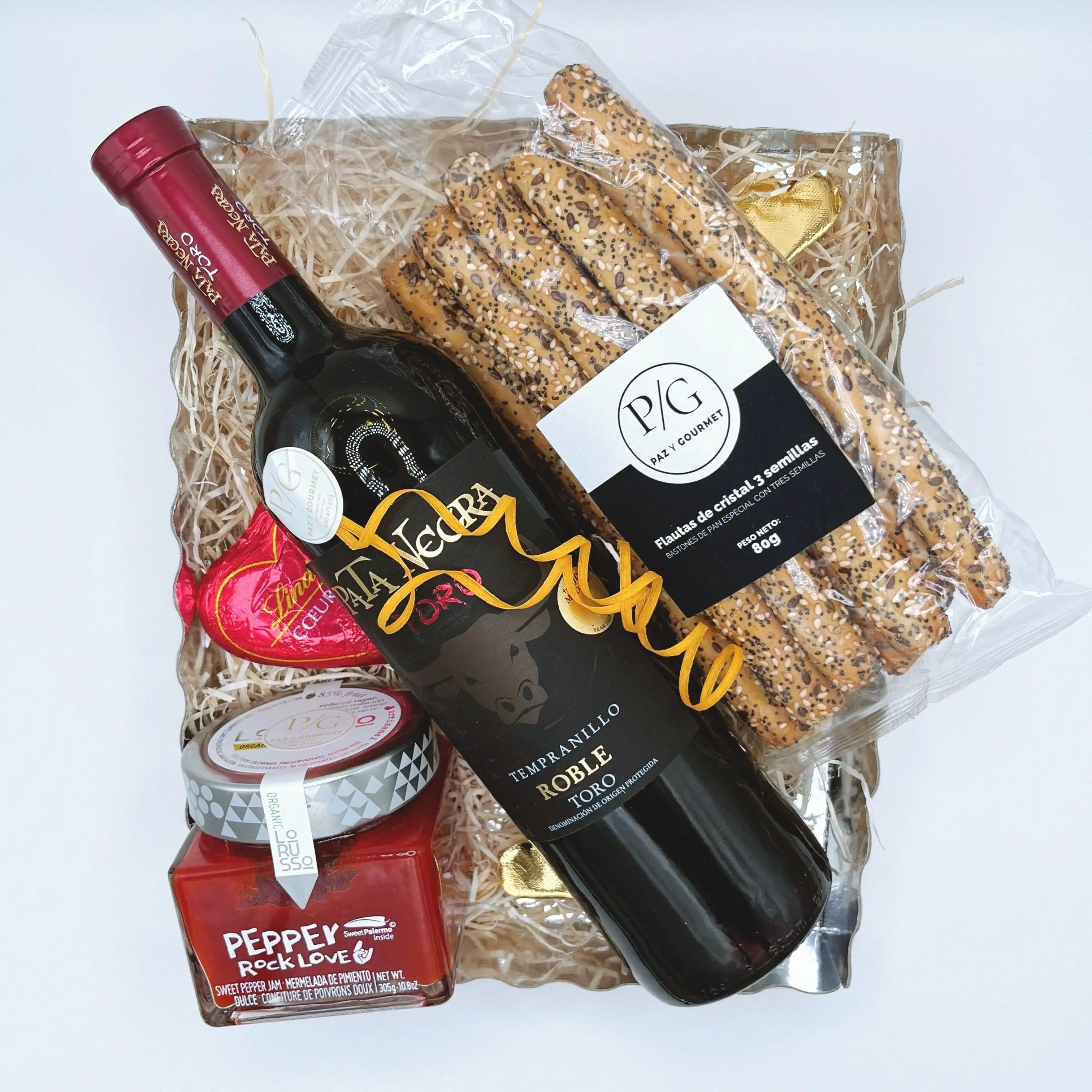 Cesta gourmet "Sabores que encantan" - Imagen 2