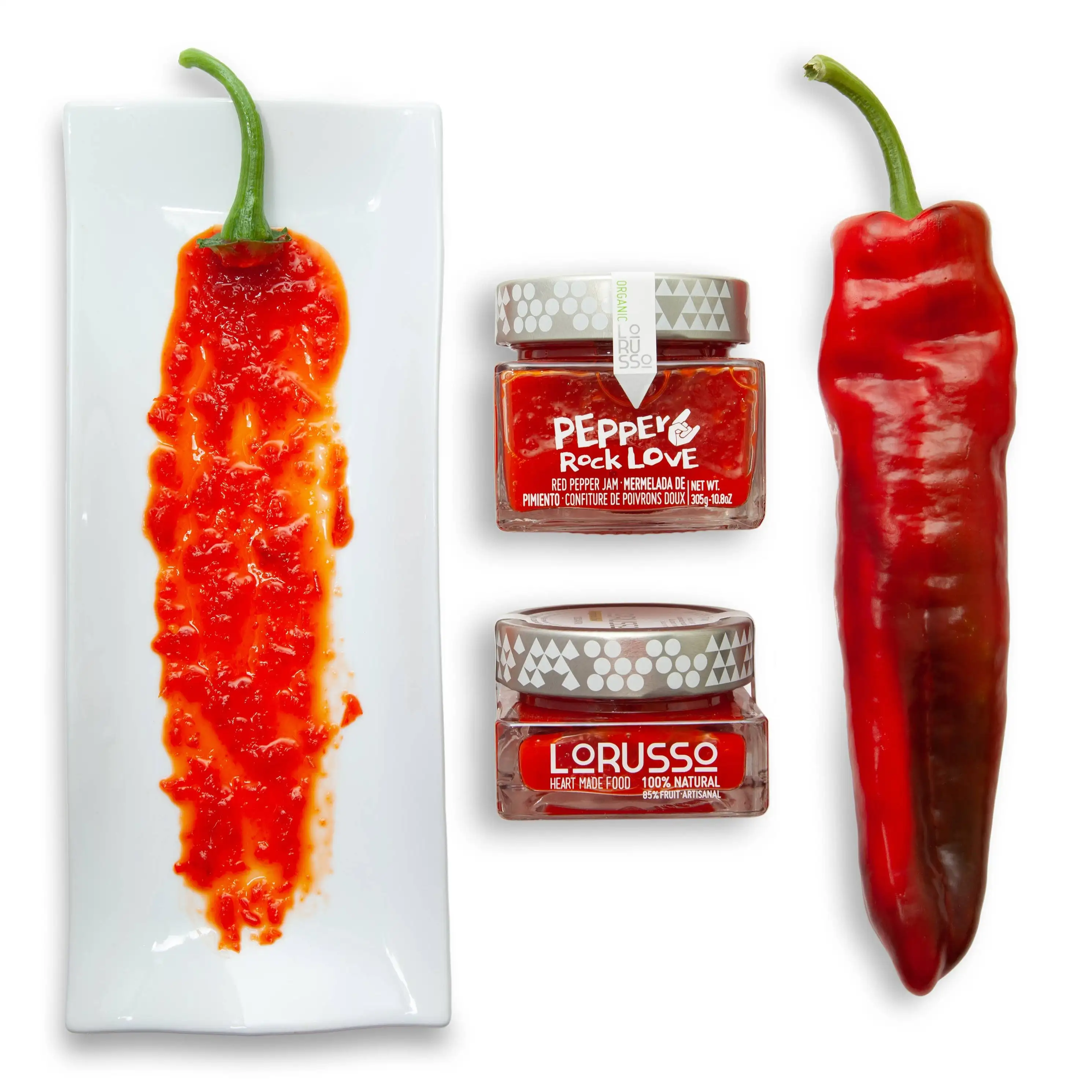 Mermelada Pepper Rock Love (pimiento dulce) - Imagen 2
