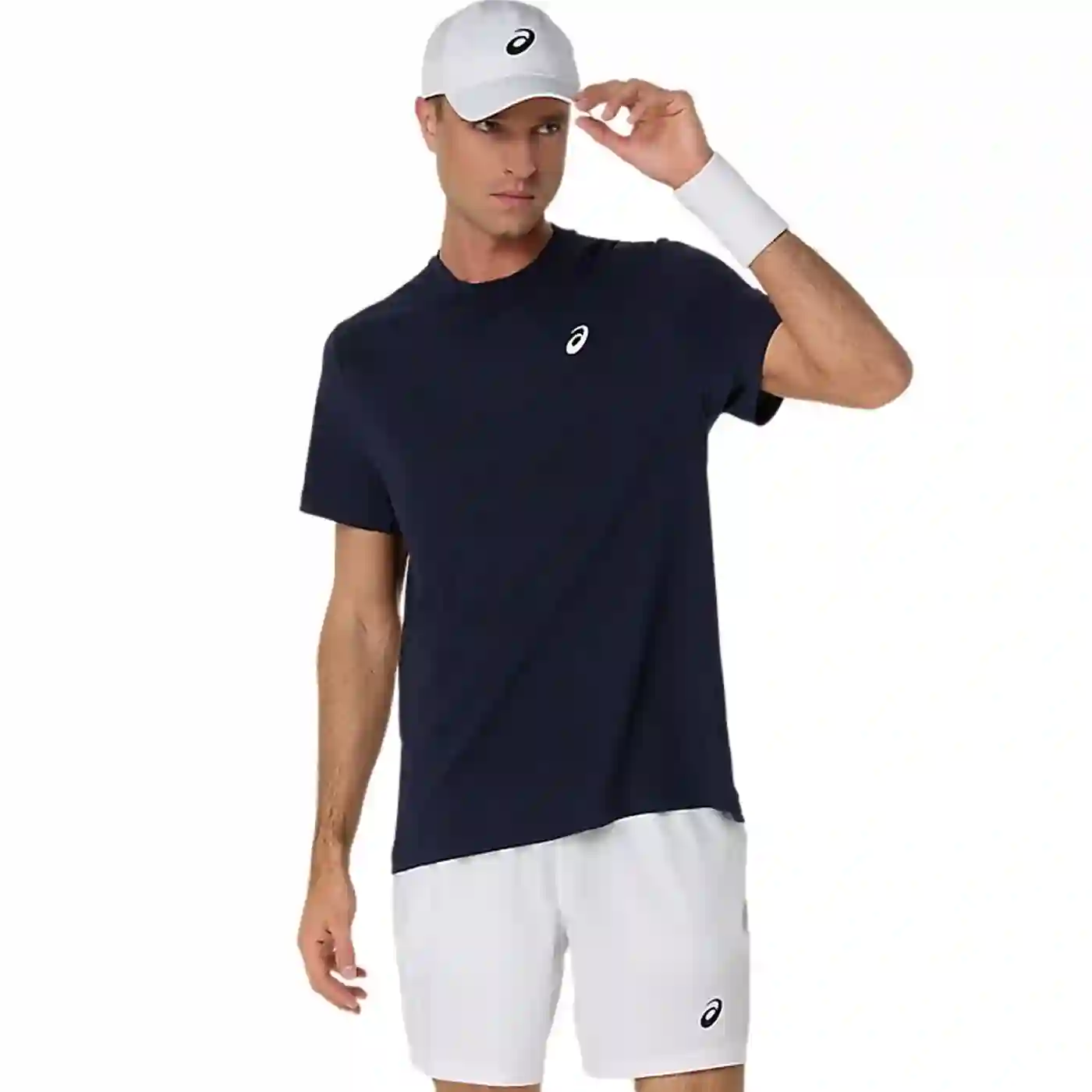 Camiseta Asics Court SS Top Azul Midnight