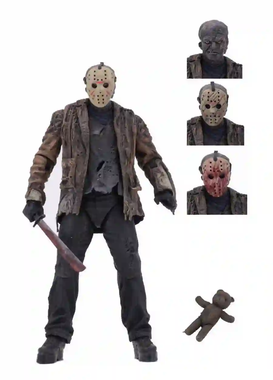 FIGURA NECA REEL TOYS FREDDY VS. JASON ULTIMATE JASON VOORHEES