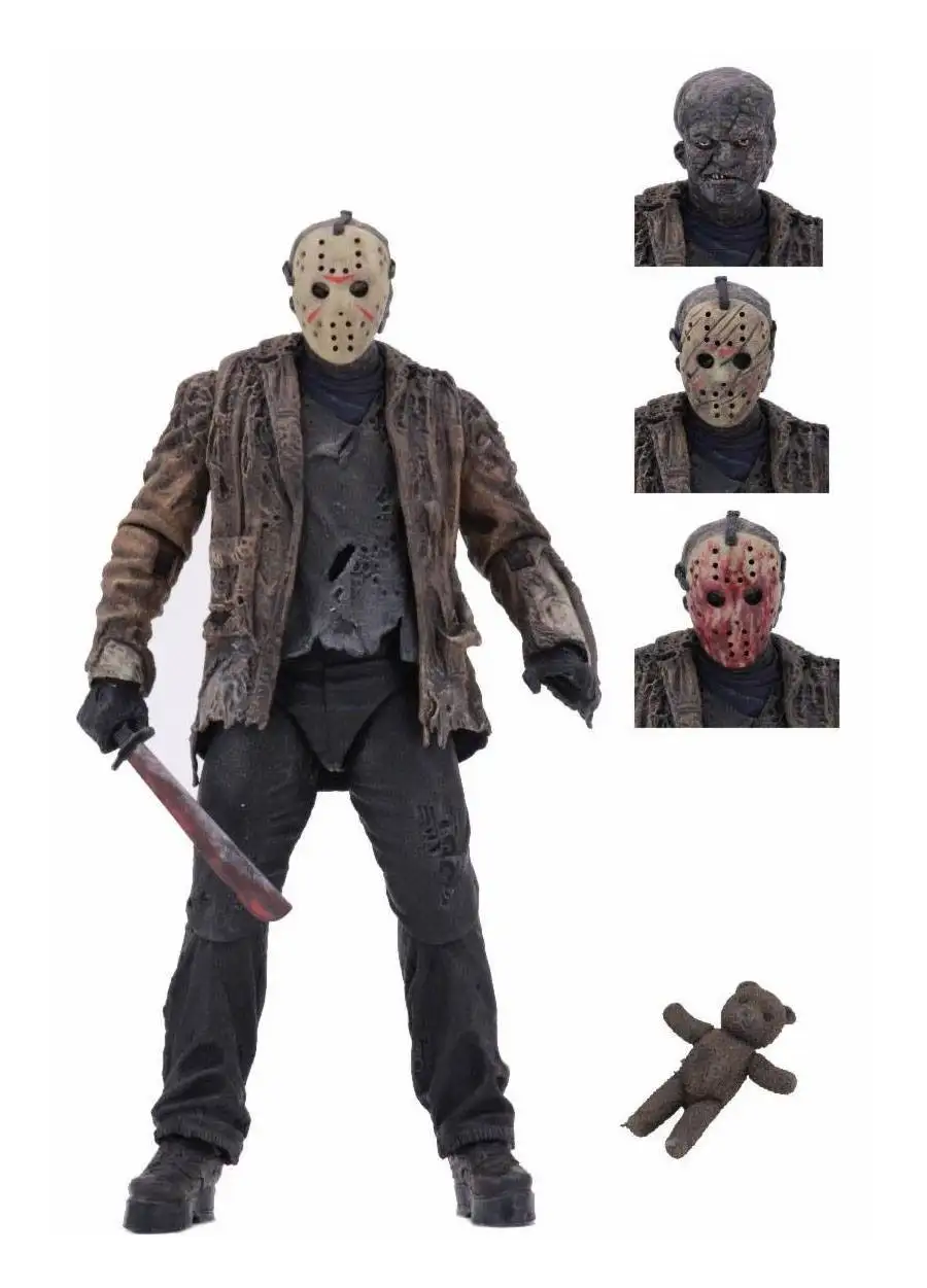 FIGURA NECA REEL TOYS FREDDY VS. JASON ULTIMATE JASON VOORHEES