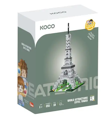 Construcción Mini Bloques - Torre Eiffel - KOCO