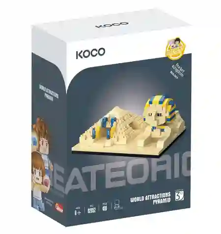 Construcción Mini Bloques - Pirámide - KOCO
