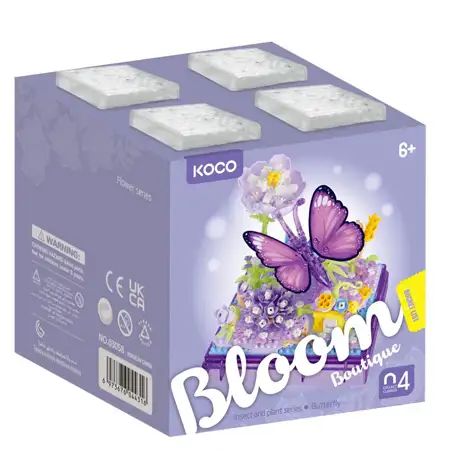 Construcción Mini Bloques Bloom - Mariposa - KOCO