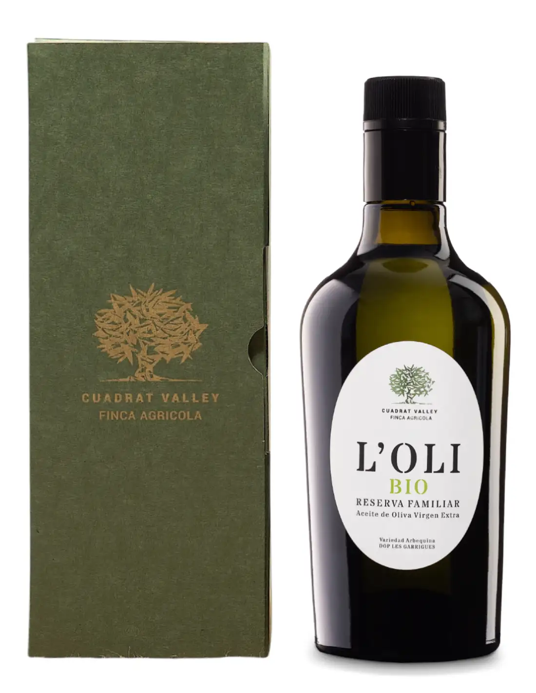 Cuadrat Valley L'Oli BIO Reserva Familiar - Estuche 500 ml.