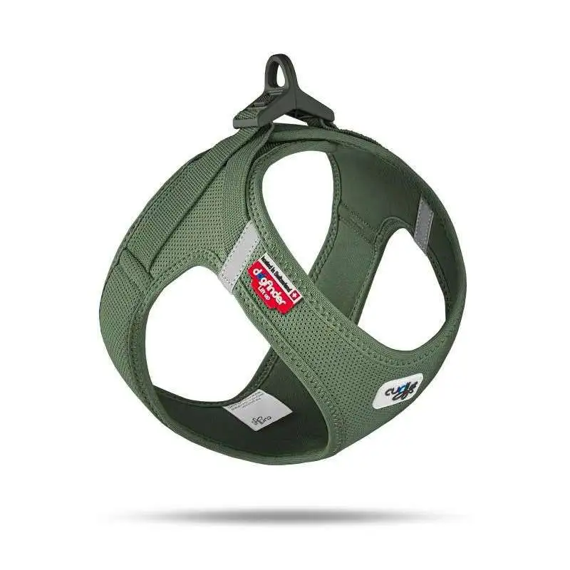 Curli Arnés Air Mesh Clasp Moss Verde