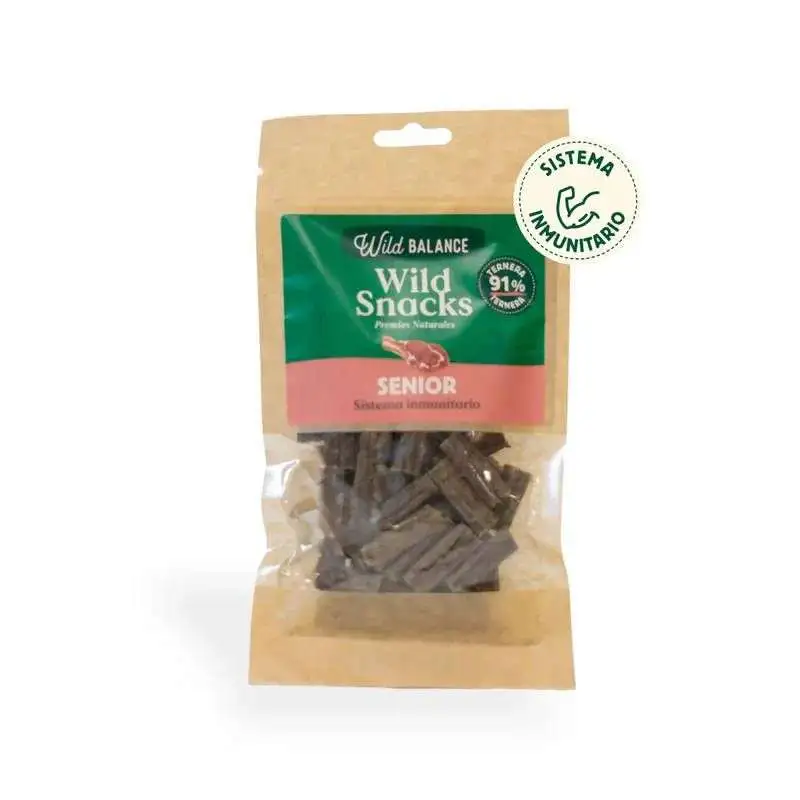 Wild Balance Wild Snacks Senior de Ternera - Premios Naturales 75g