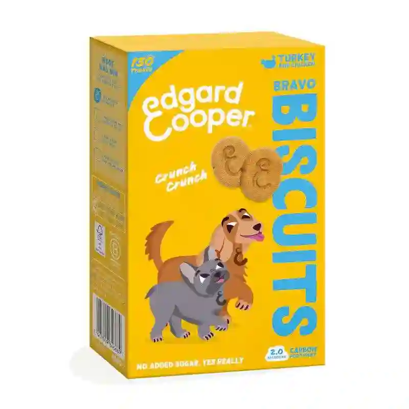 Edgard Cooper Biscuits Pavo y Pollo 400g