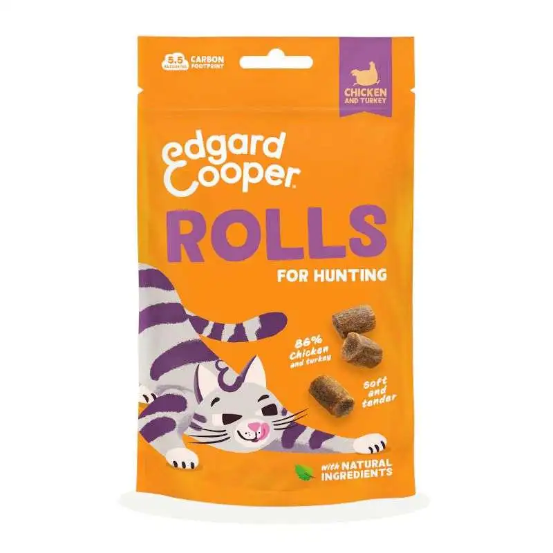 Edgard Cooper Rolls - Pollo para Gatos 60g