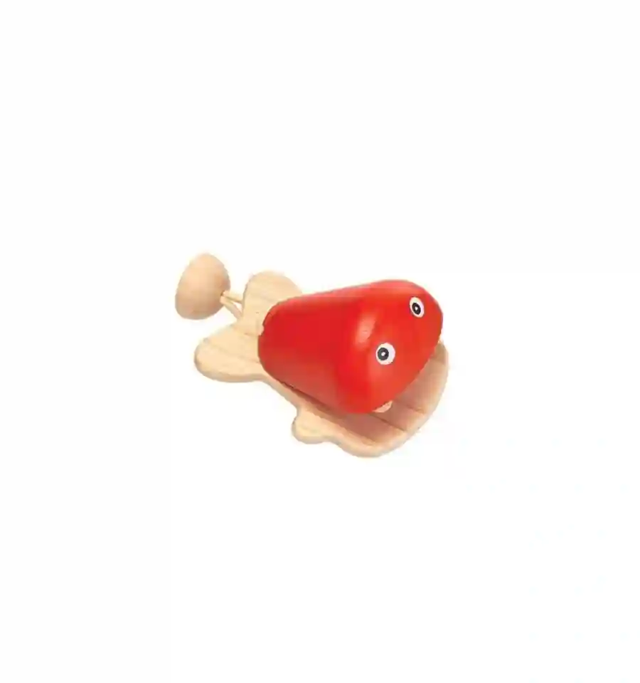 Plantoys - Castañuelas Pez, juguete de madera