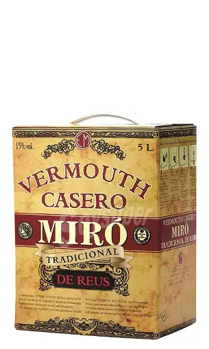 Vermut Box de Miró Reus 5 Litros