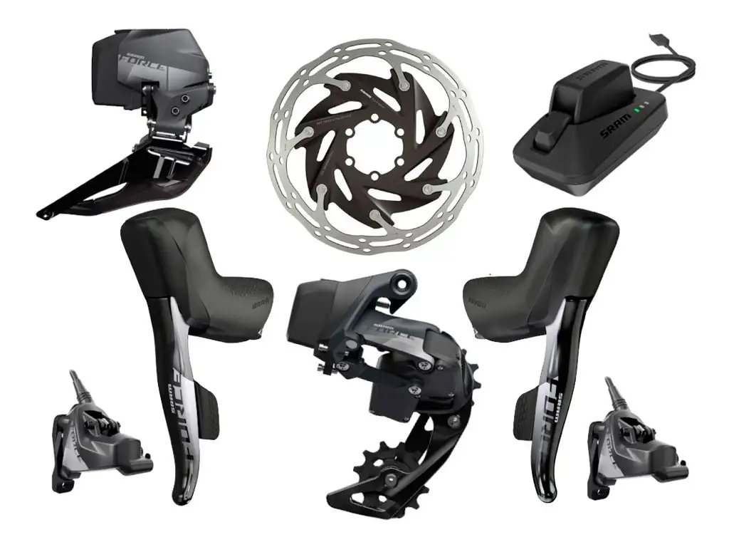 Grupo Electronico Sram Force AXS 2X Flatmount 12V