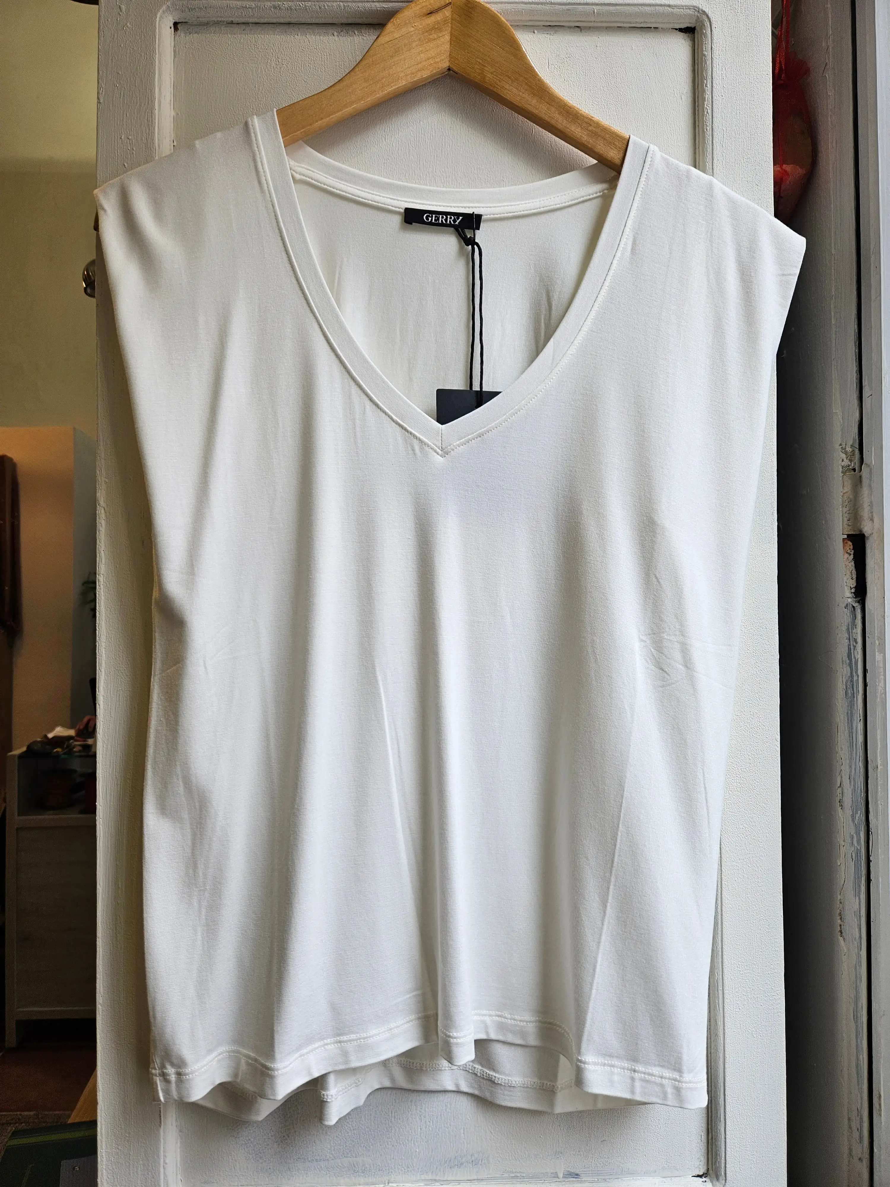 Camiseta sin mangas Blanco - Imagen 3