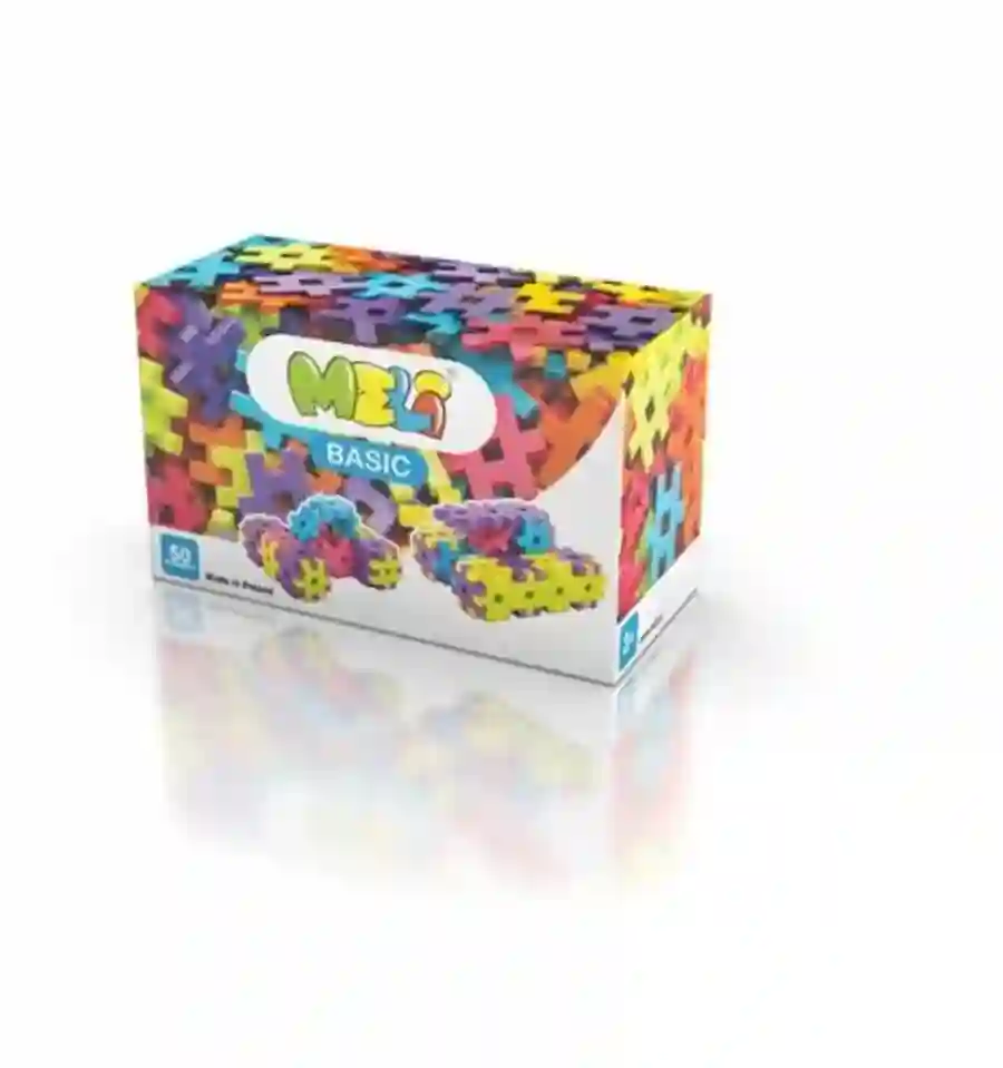 Meli - Bloques Basic, 50 piezas