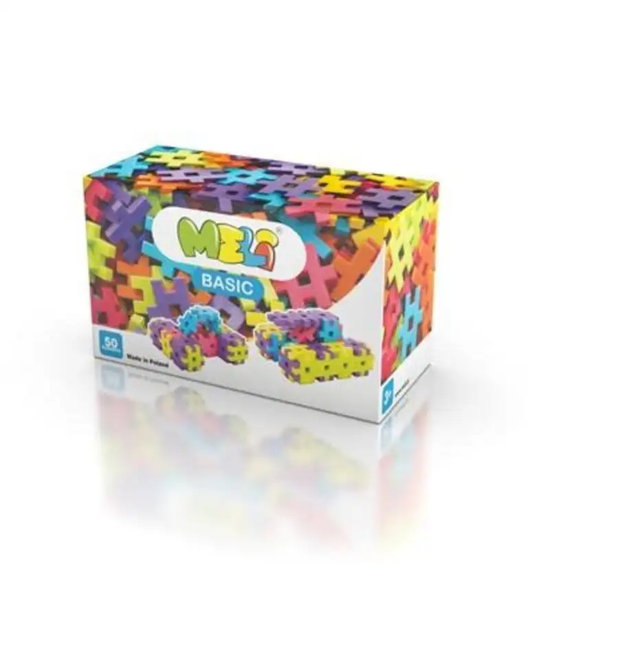 Meli - Bloques Basic, 50 piezas