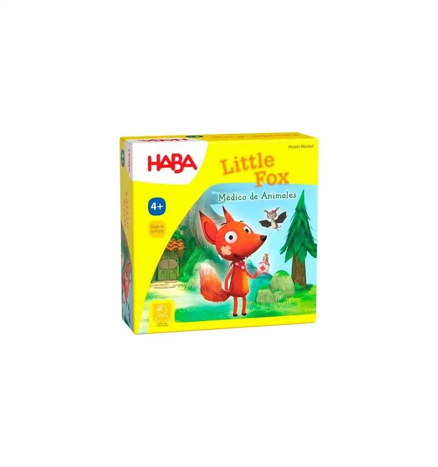 HABA - Little Fox Médico de animales, juego de dados