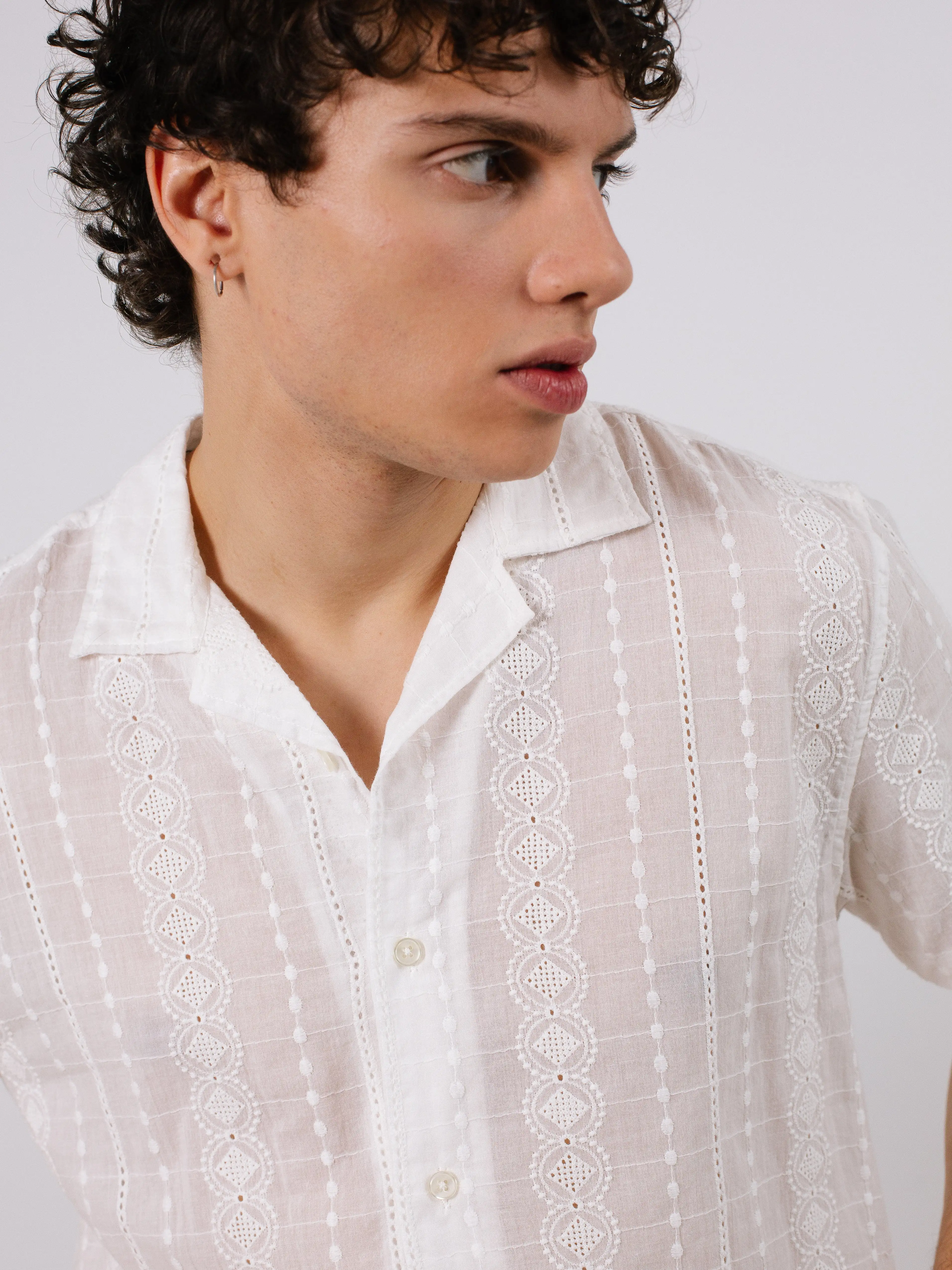 Camisa manga corta BLANCO - Imagen 3