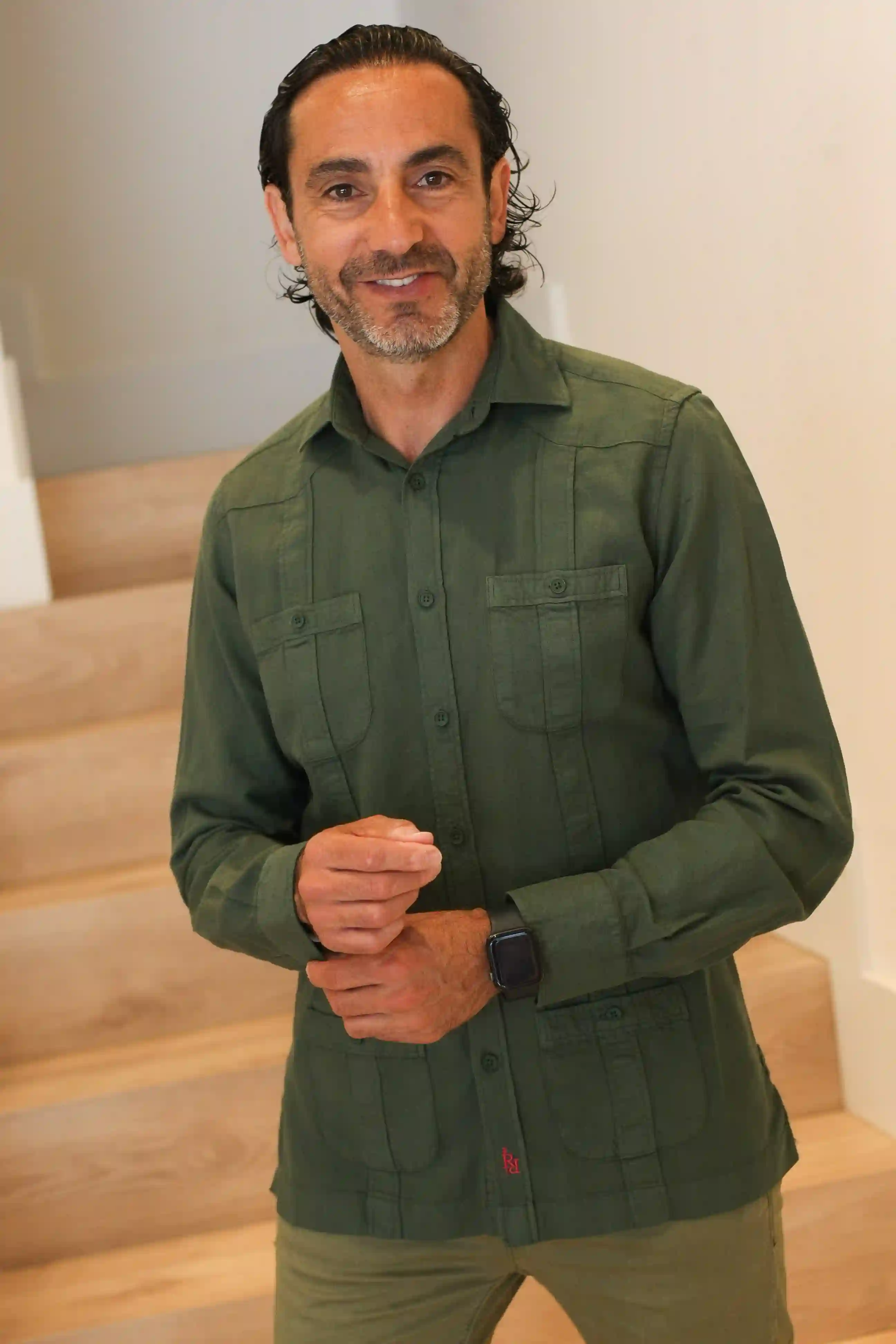 CLASSIC GREEN GUAYABERA RQUER