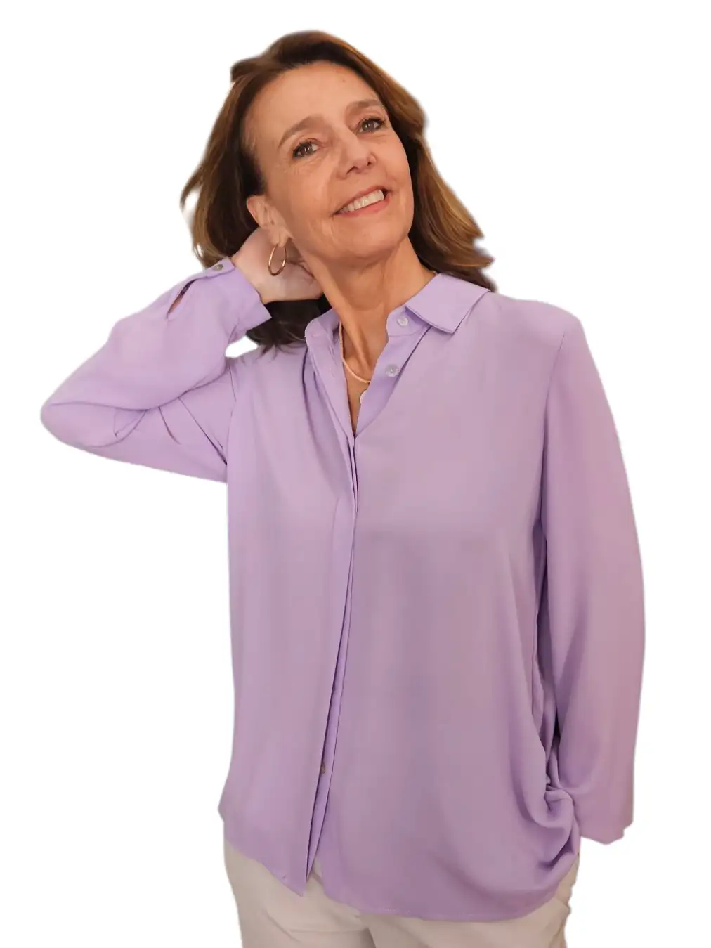 Camisa CANNES malva