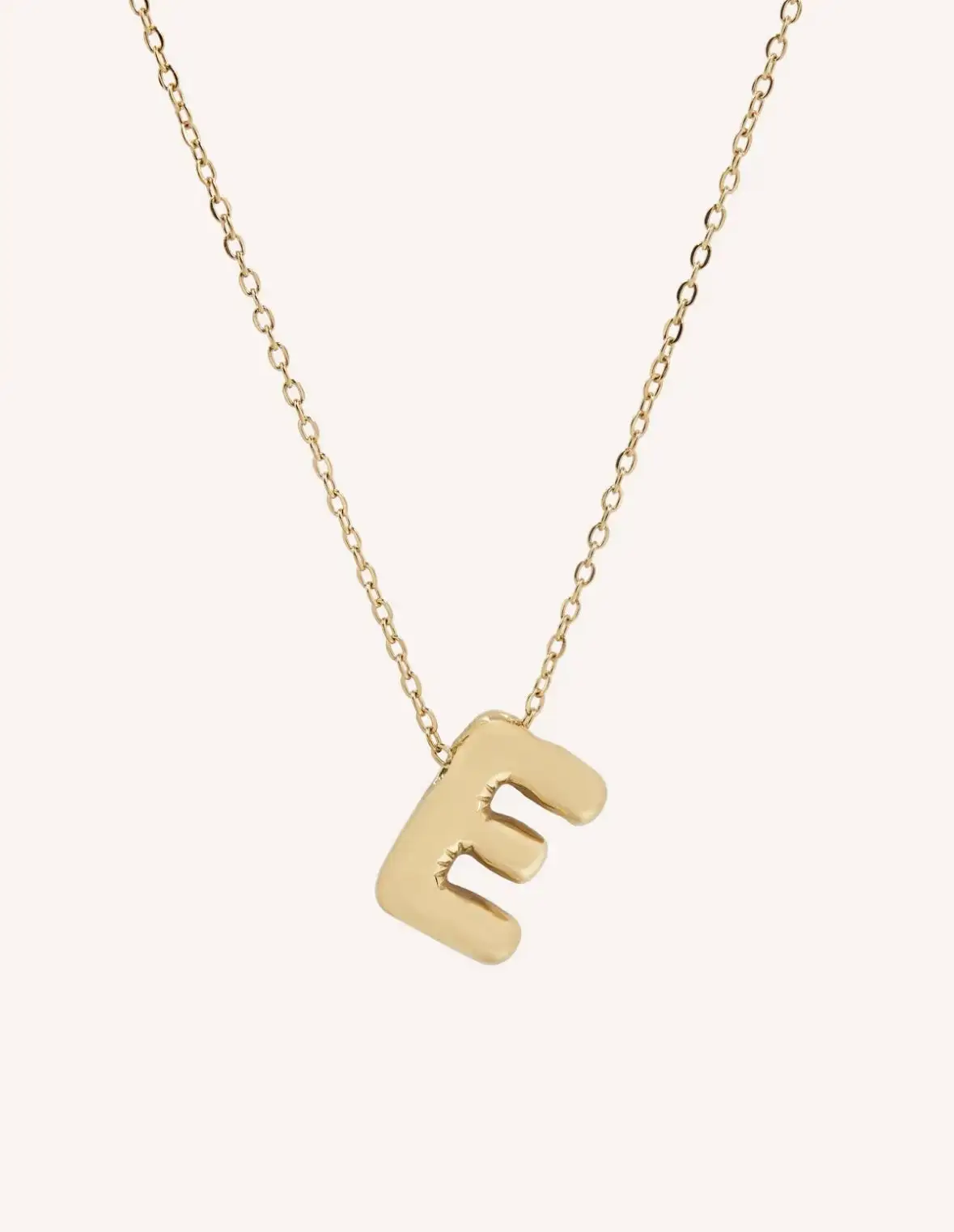 Bubble Initial Necklace - Image 5