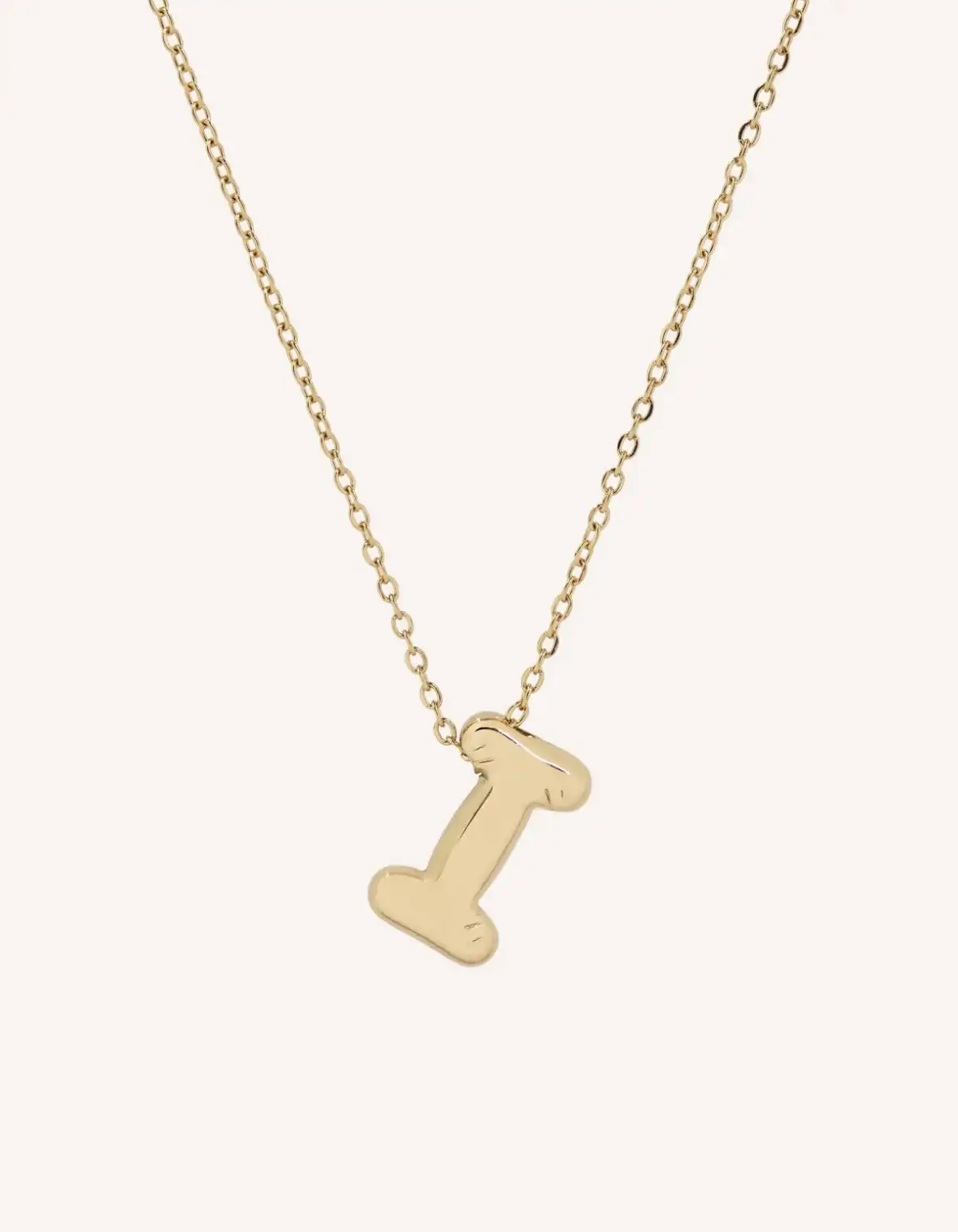 Bubble Initial Necklace - Image 7