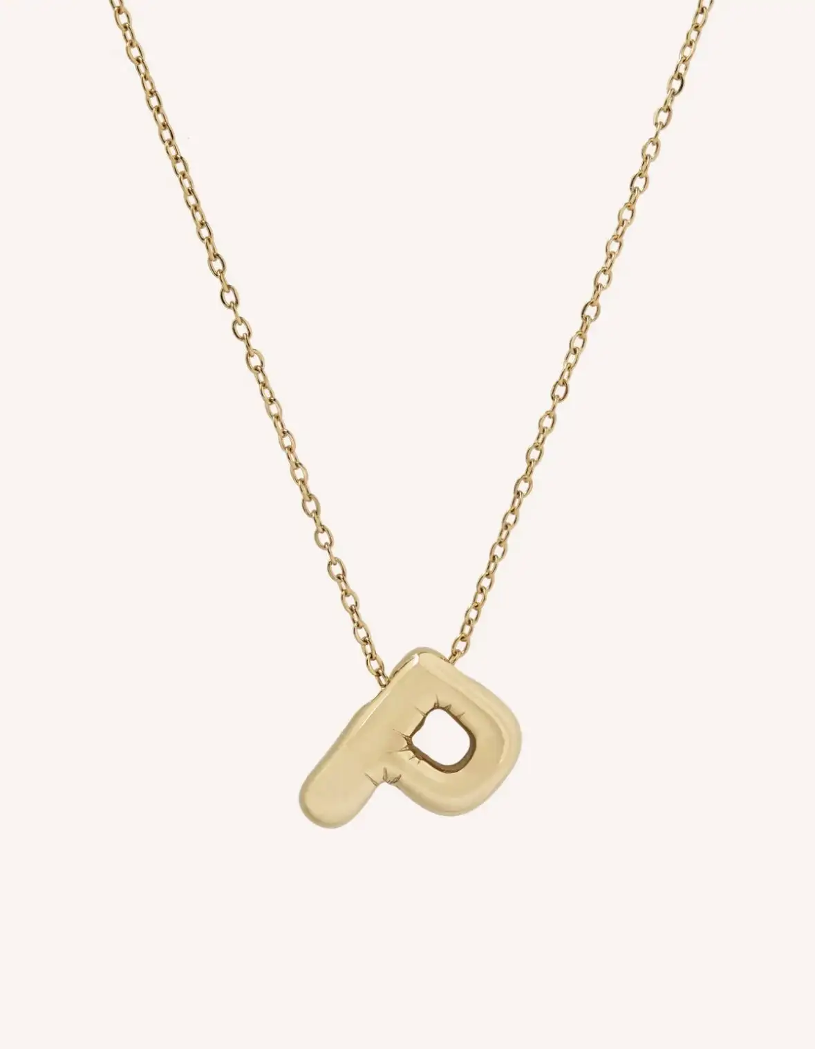 Bubble Initial Necklace - Image 11