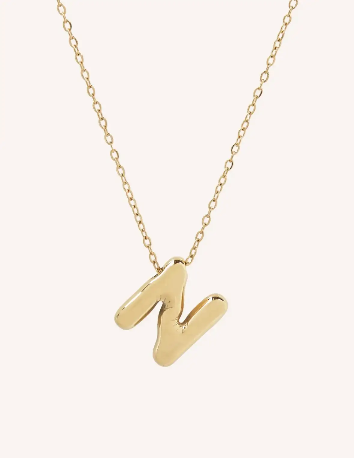 Bubble Initial Necklace - Image 14