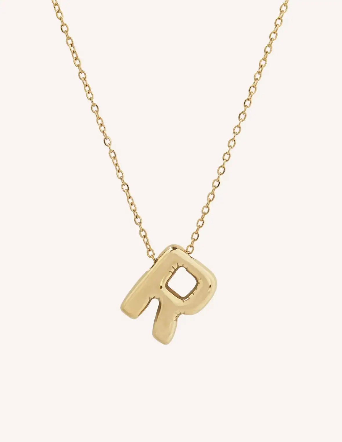 Bubble Initial Necklace - Image 17